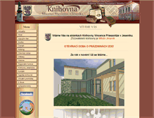 Tablet Screenshot of knihovna-jesenik.cz